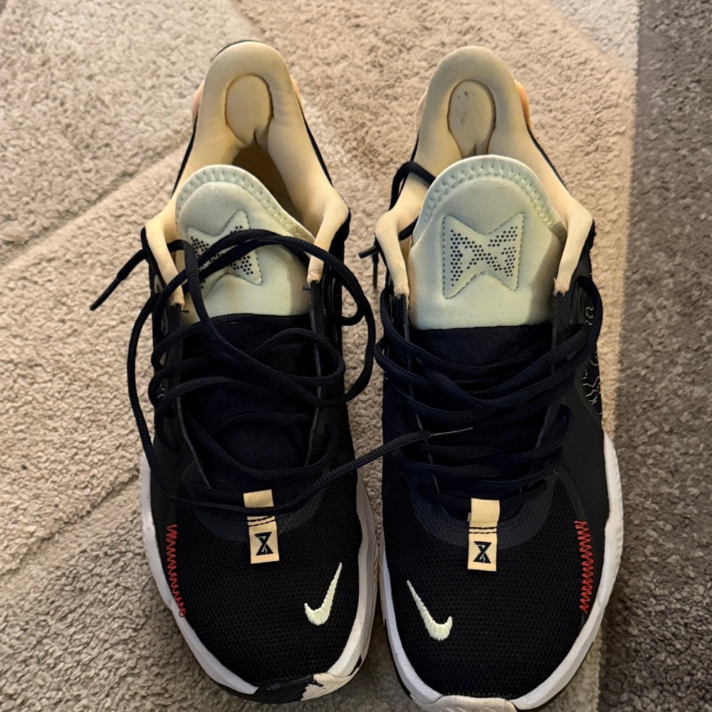 Nike Navy and White Athletic Shoes
